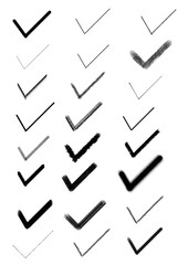 check mark vector illustration