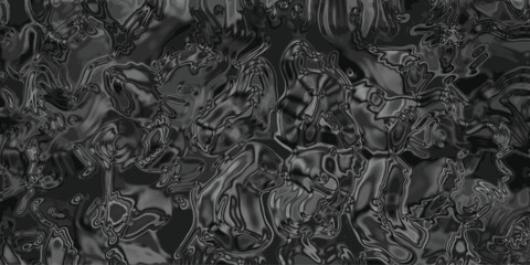 Abstract grayscale organic fluid texture background with swirling patterns and liquid-like forms for digital art and design elements