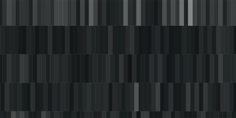 Black Monochrome Pixel Abstraction. vector