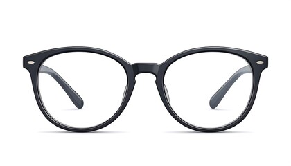 Black round eyeglasses (1)