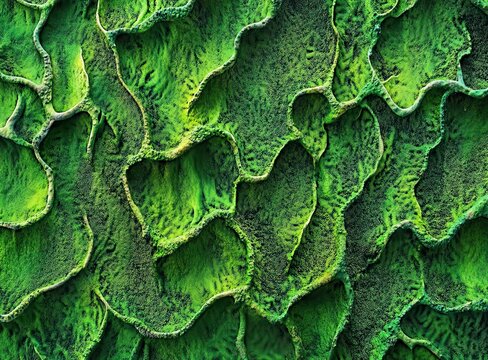 Close-up of a green moss texture background, macro shot. Real natural forest vegetation. Stock photo contest winner on Shutterstock, high-resolution photograph, professional image. 