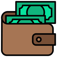 Credit Card outline mixed icon