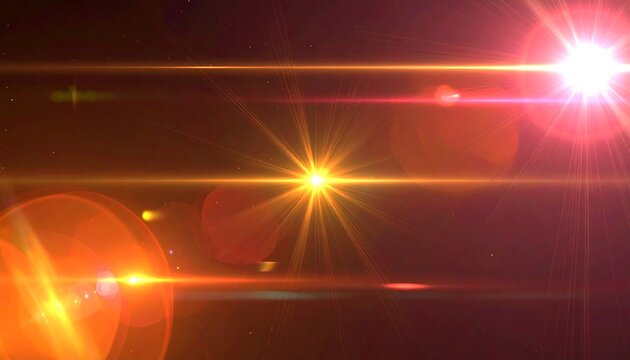 Abstract lens flares