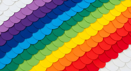 Rainbow colorful pattern texture background abstract art design bright vibrant spectrum gradient color wallpaper decoration creative artistic illustration