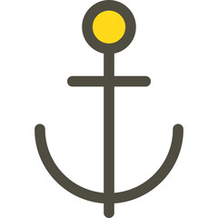 Nautical anchor symbol
