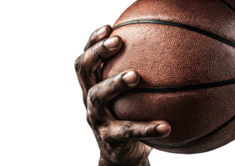 Close-up of a hand gripping a basketball (1)