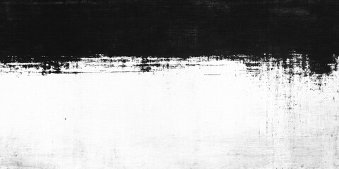 Create Abstract Art, Black and White Background, Texture Concept With Brushstrokes