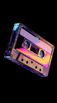 Vintage Cassette Tape Animation