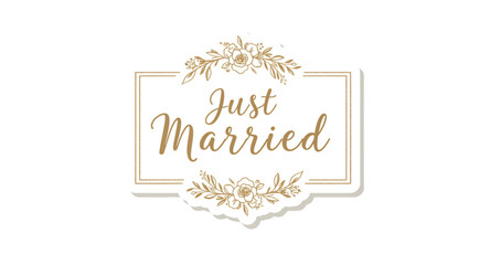 Just married 