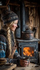 Obraz premium Cabin Warmth