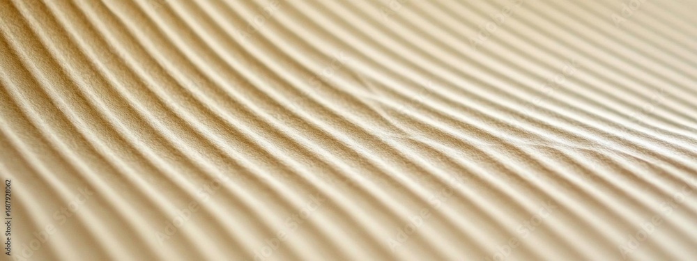 Poster abstract sand dunes pattern texture background, smooth waves shape concept theme