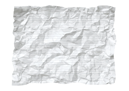 Crumpled lined paper (1)
