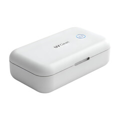 UV Sanitizer Box Cleans Items Effectively with Transparent Background