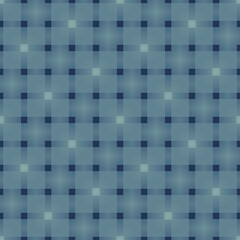 An abstract blue geometric mosaic pattern wallpaper with a seamless square tile design