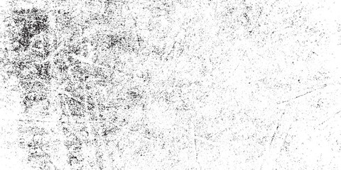 Abstract Black and White Grunge Distress Texture Overlay Background Vector