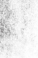 Black and White Grunge Distressed Overlay Texture Abstract Vector Background