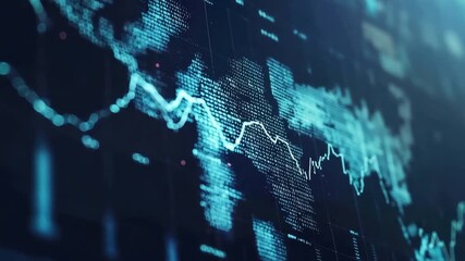 Data visualization display - Powered by Adobe