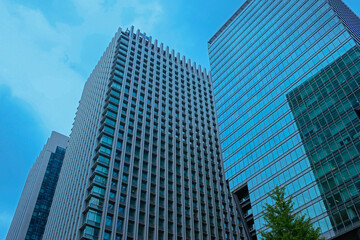 高層ビル　オフィス街