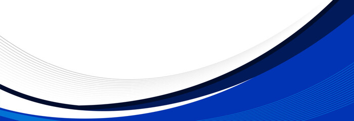 Modern Blue Racing Background with Dynamic Curves and Striped Design