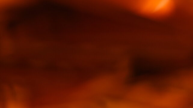 Molten red orange glow diffused across dark abstract canvas, fiery gradient blur with dramatic heat tones and minimal visual noise