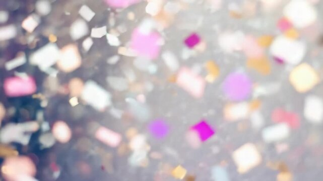 Colorful Glitter and Confetti Fallback Loop for Festive Celebrations
