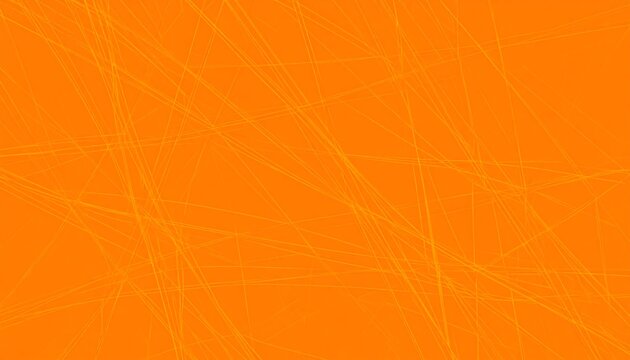 Abstract orange background with intersecting lines