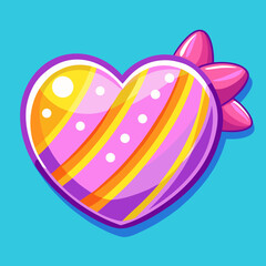 cute candy vector