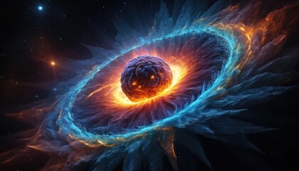 A breathtaking image of a neutron star