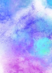 Abstract background, bright space, watercolor splashes