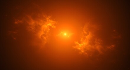 Fototapeta premium A cosmic fire of light