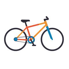 Fototapeta premium Geometric Bicycle Vector.