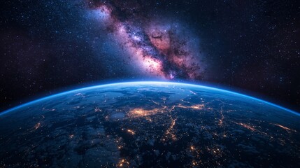 Obraz premium earth in space