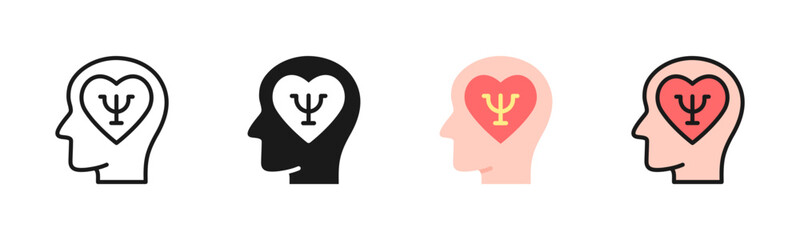 Psychology Icon Pack In Multiple Styles