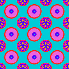 Fototapeta premium seamless floral pattern