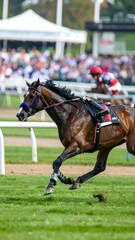 Horse Race Track Action (14)