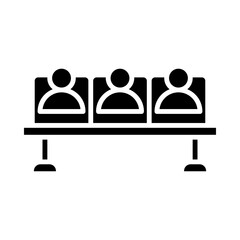 waiting hall icon