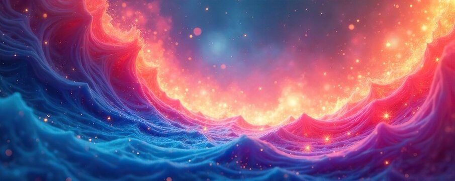 Serene abstract image, vibrant spiritual energy flowing through swirling colors Perfect for meditation, yoga, and mindfulness themes , energy, bright, chakra