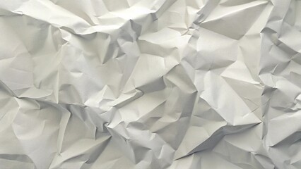 Crumpled Paper Texture with Stark White Creases for Editorial Layouts