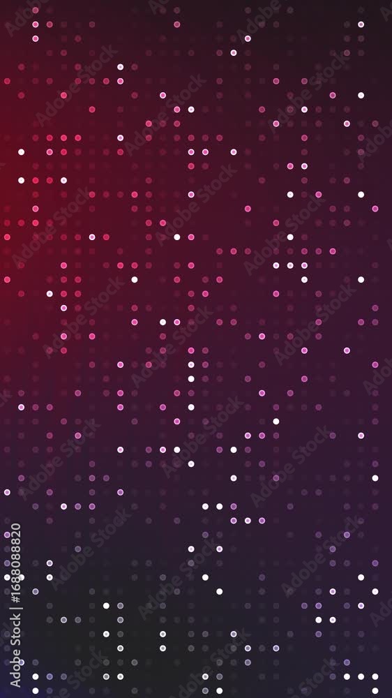 Poster abstract space digital matrix animation for backgrounds and presentations