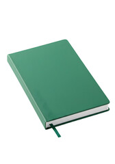 Isolated Green Notebook On Transparent Background Photo