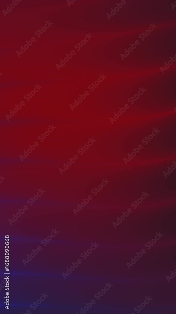 Poster intense gradual color shift of a seamless visual pattern in deep red and blue hues