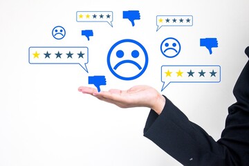 Take a disappointed feedback in business for customer service, reviews, and business analysis. This...