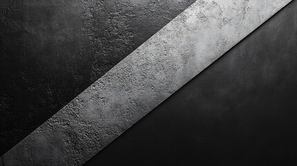 Elegant Monochrome, Juxtaposition of Dark and Light Textures Creating a Visually Striking Abstract Composition