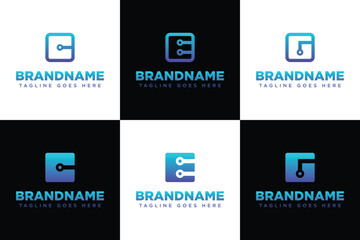 Letter C E G Technology Logo, symbolizing innovation, progress, and digital connectivity