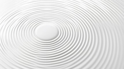 Abstract White Water Ripples Circular Pattern Texture Background