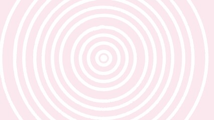 White circle line on pink pastel