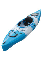Isolated Kayak Illustration on Transparent Background 3D Render
