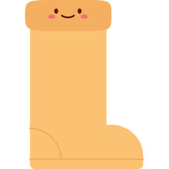 Warm and Stylish Winter Boots Vector Design