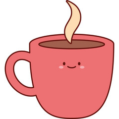 Minimalistic Morning Coffee Mug Design in Warm Brown Tones