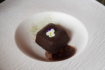 Chocolava Cake, captured on September 8, 2025. Warm chocolate dessert with soft outer layer and rich molten filling, indulgent sweet treat served fresh with irresistible flavor